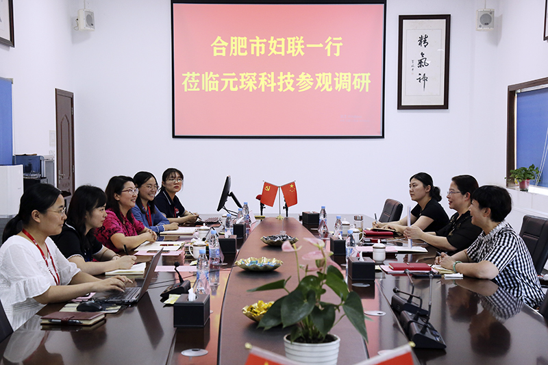 合肥市婦聯(lián)第一調研組赴元琛科技調研指導 合肥市婦聯(lián)第一調研組赴元琛科技調研指導